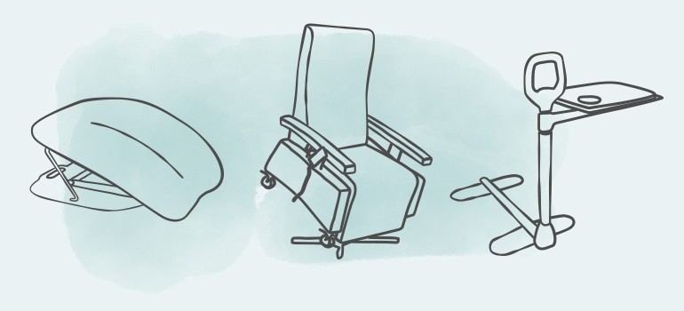 Symbolbild Aufstehhilfen