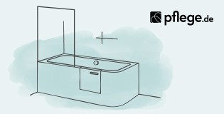 Badewanne mit Tür