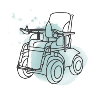 Outdoor Elektrorollstuhl