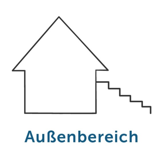 Sitzlift im Außenbereich