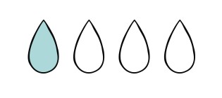 Symbol Harninkontinenz Grad 1