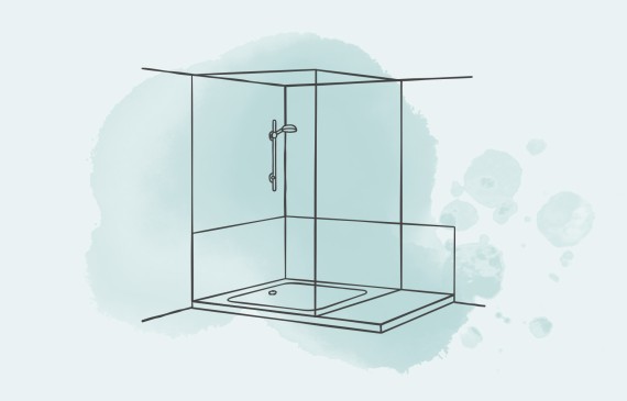 Umbau Wanne zur Dusche