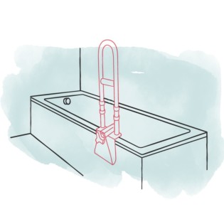 Badewanne Einstieghilfe Haltegriff