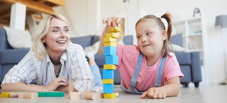 Anlaufstellen und Hilfen bei Down-Syndrom Teasergrafik