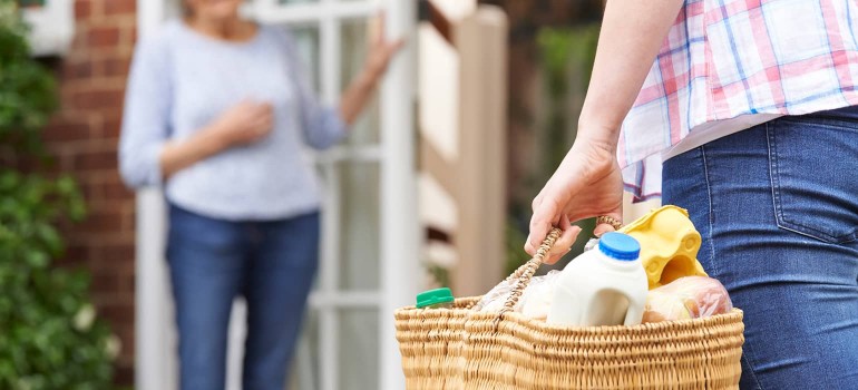 Einkaufshilfe für Senioren