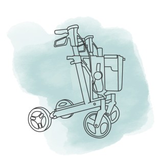 Elektrischer Rollator