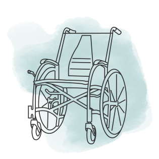 Leichtgewichtrollstuhl