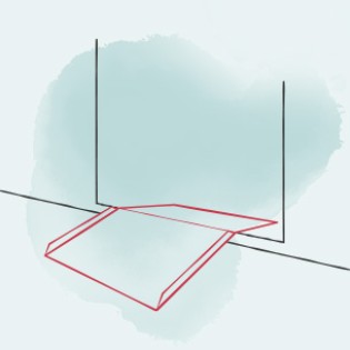 Rollstuhlrampe Schwellenrampe