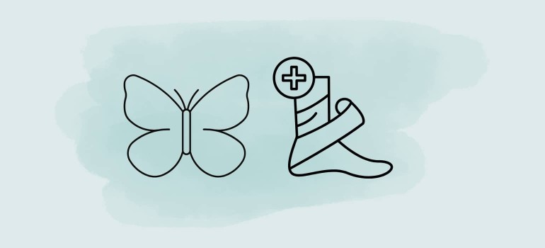 Schmetterlingskrankheit Teasergrafik