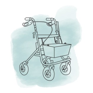 Standard-Rollator