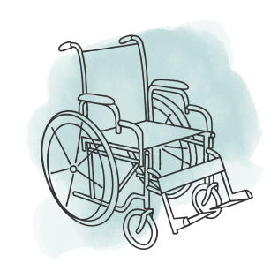 Standard-Rollstuhl