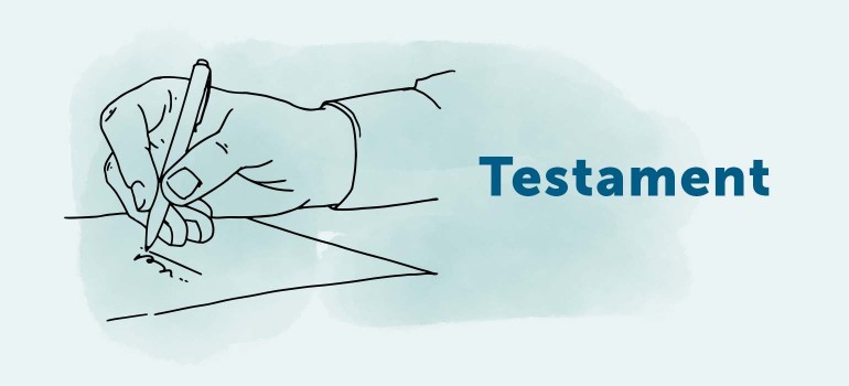 Symbolbild Testament