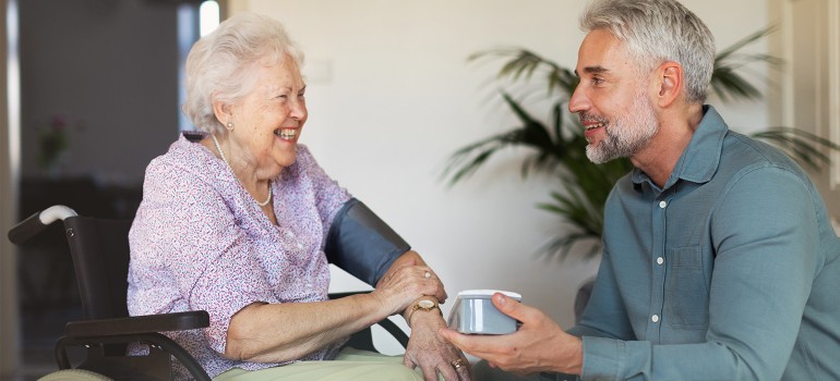 Zuhause wohnen bleiben