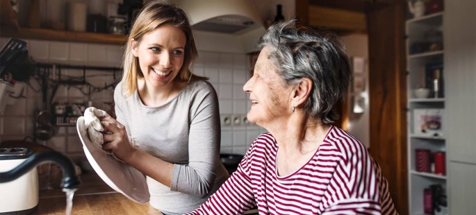 Haushaltshilfe für Senioren