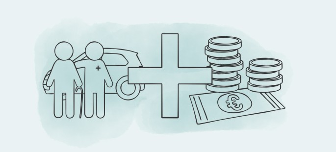 Symbolbild Kombinationsleistung Pflege