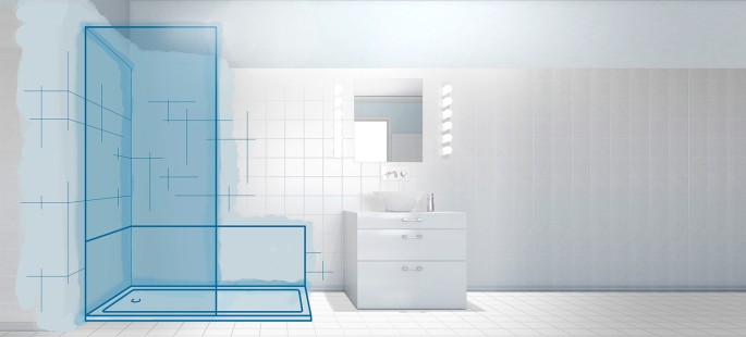 Wanne zur Dusche umbauen